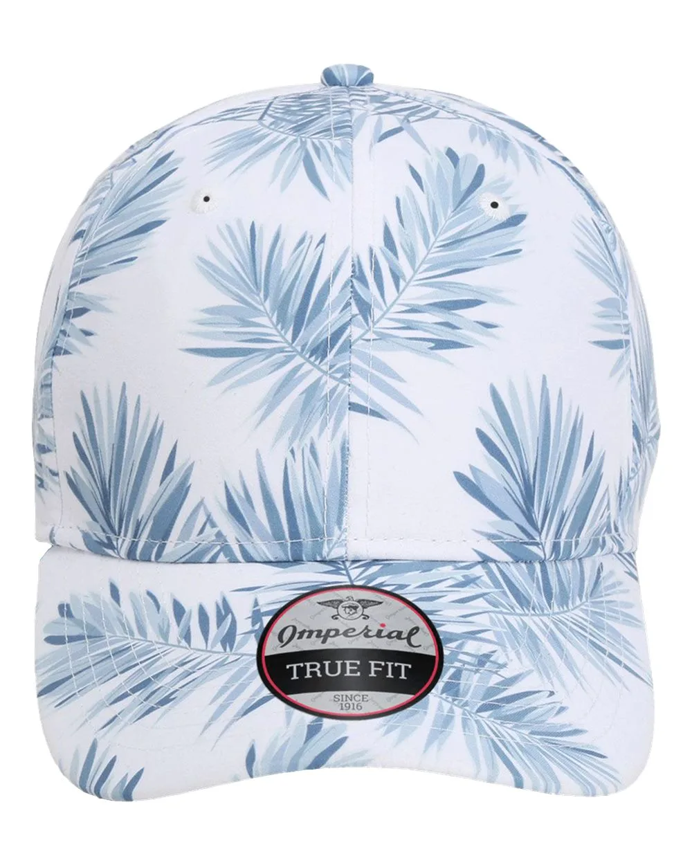 Blue Hawaiian Floral Hat
