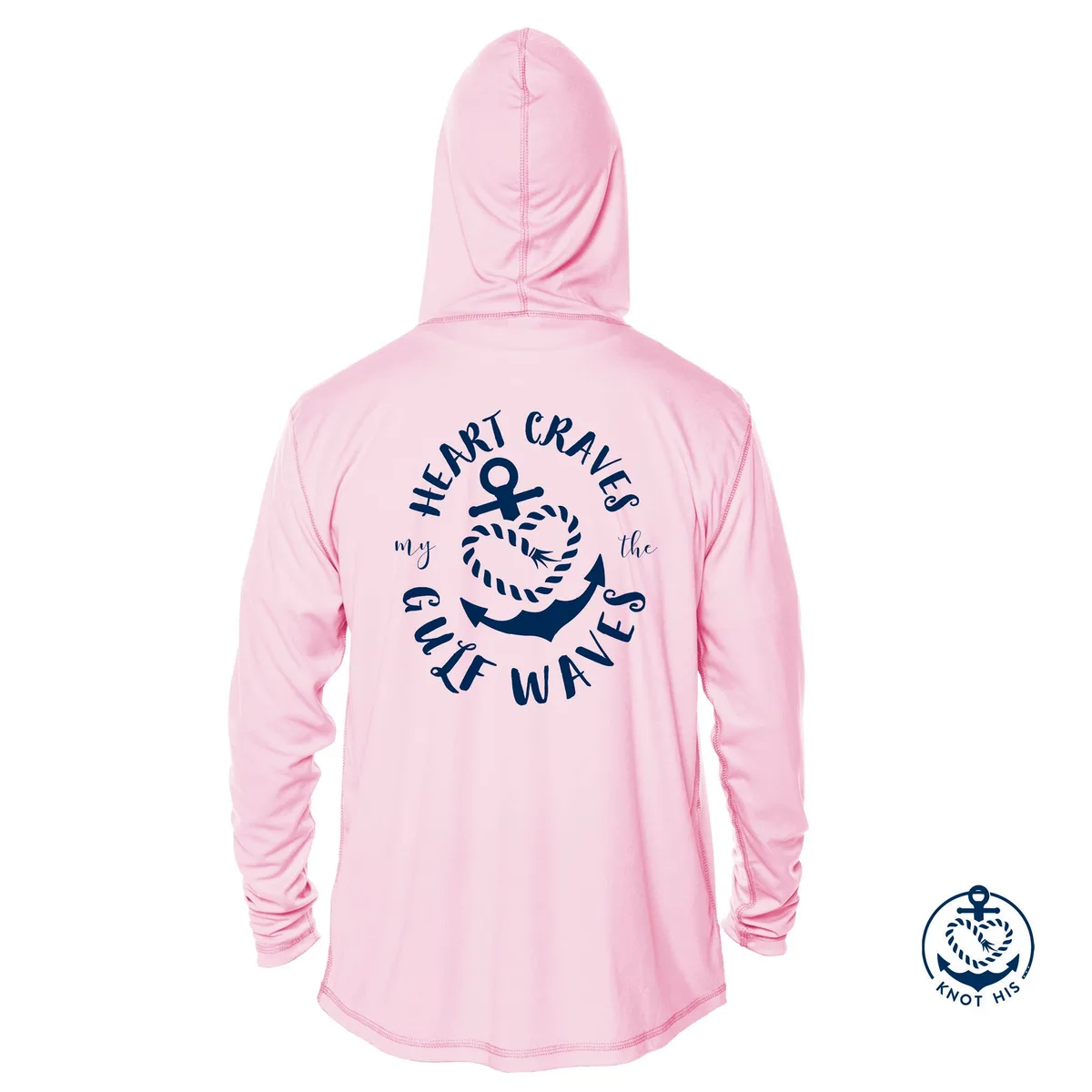 Youth Gulf Waves Hooded Long Sleeve UV 50+